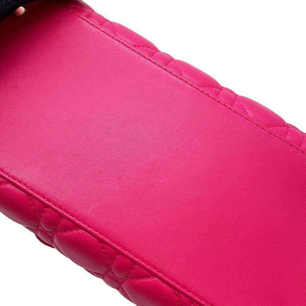 Christian Dior handbag Lady Cannage shoulder bag - Picture 7 of 12